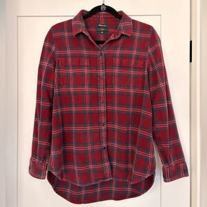 Madewell Classic Plaid Flannel Shirt